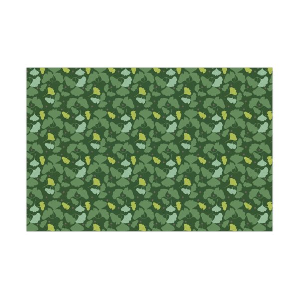 Gingko Leaves Gift Wrap Paper - Image 3